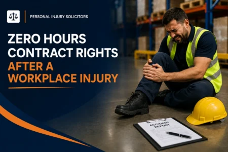 Zero hours contract worker injured at work