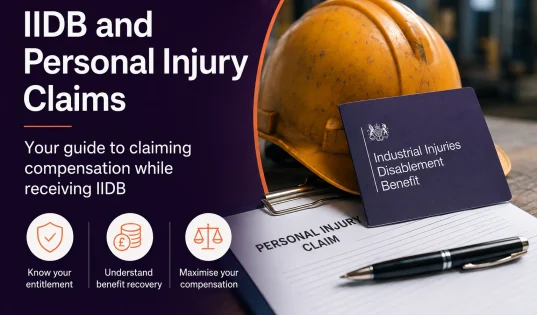 Industrial Injuries Disablement Benefit and personal injury claims