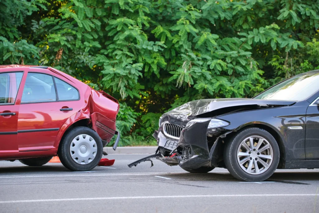 car collision resulting in whiplash injury