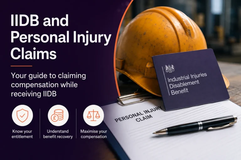 Industrial Injuries Disablement Benefit and personal injury claims