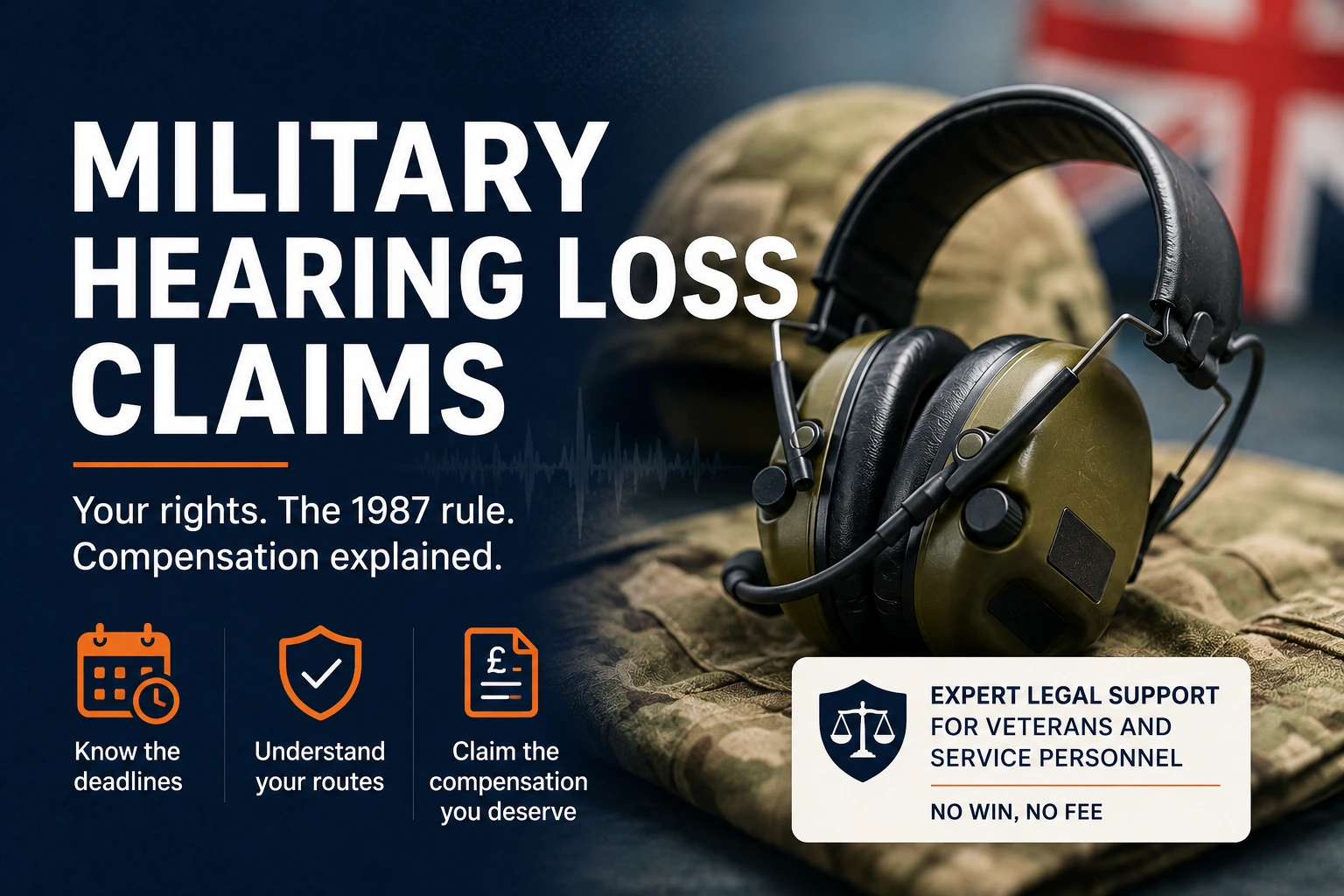 Military hearing loss claims for veterans and service personnel